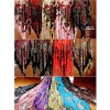 SILK VELVET BURN-OUT SCARF