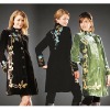SILK VELVET EMBROIDERY COAT