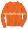 SWT-M10001 men's crew neck cable cashmere pullover sweater