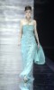 Sapphire evening wear gown
