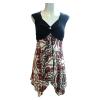 Scoop Neck Tank Top with Layer