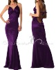 Sexy Lingerie Elegant Black Long Lounge wear Evening Dress CML40-PU