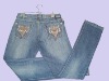 Slub Denim Jeans
