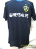 Soccer Uniform, 09/10 season La Galaxy DarkBlue Soccer Uniform,Embroidery Logo soccer uniform