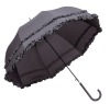 Straight auto open dome shape lace umbrella
