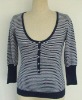Striped pullover