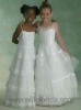 T-09234 Different flower-shaped fashion flower girl's dress  flower girl's dress