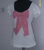 T-shirt with bow