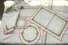 Table linen  (with machine embroidery, Christmas design)