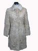Tibet lamb fur coat/ fur garment