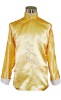 Traditional Chinese Silk Brocade Shirt - Gold
