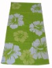 Velour printed beach towel