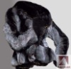 W69-rex rabbit fur jacket