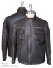 WASHABLE LAMB LEATHER CASUAL JACKET FOR MEN
