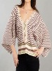 WOMEN'S RAYON KNITTED SWEATER , PATTERN ALLOVER