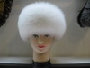 White fox hat