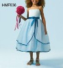 Wholesale girl's dress, children's dress, flower girl dress, girls' gown, flower children's dresses, children dress---HMF836