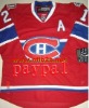 Wholesales 2009 style authentic ice hockey jersey #21 HIGGINES CANADIENS WITH 100year patch&all star patch(HOT&HUGE QTY)