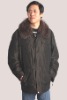 Winter coat with fur collar