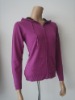 Women Cashmere Hoodie Cardigan, Hooded Cashmere Zipper Cardigan