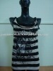 Women Jewelled Stripe Tops