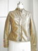 Women Washed Pu Jacket