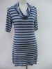 Women's 95%viscose 5%spandex Knitted blouse
