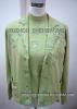 Women's Cashmere Embroidered Beading Cardigan Suit