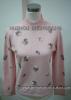 Women's Wool/Cashmere Embroidered Beading Pullover