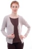 Women's flat knitted jacket(sweater)