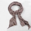 Wool/Silk/Cotton/Acrylic/Blend Knitted Jacquard Scarf / Fashion Scarf / Scarves