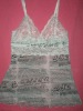Words printing camisole