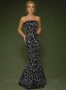 XL-09244 new lace evening gown Strapless and lace of evening dress  formal evening gown ladies' evening dresses