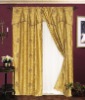 Yarn dyed jacquard curtain (window curtain, polyester curtain, ready made curtain)