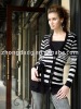 ZD-F-37 fashion sweater with style of cardigan