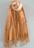 #009  two colors pashmina scarf