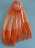 #025 two colors pashmina scarf
