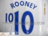 #10 ROONEY MAN UTD Away Blue Heat Printing Hero Player names and numbers