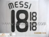 #18 MESSI Argentina Home Soccer Hero Names and #s Heat Transfer Printing Paper