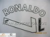 #7 RONALDO MAN UTD Home White Heat Printing Hero Player names and numbers