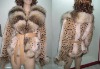 (W010-2)rabbit fur and raccoon fur coat