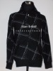 all-over printed men's zip hoody