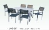 aluminum dining room set