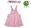 baby girl's bib dress,woven dress , baby garments