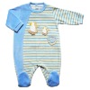 baby's romper with fancy applicate embroidery