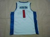 basketball  Jersey  Pistons #1  Accept Paypal