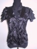 blouse/crinkle/lace cutting/fashion
