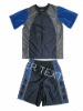 boy's 2-pc sportswear  in poly DAZZLE knit