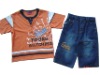boy's 2 pcs set, children clothing, child garment