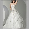 brand-new wedding dress5619--mid-half length  train style